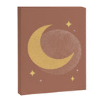 Moon Sparkle Gold - Celestial Canvas Print Gallery Image 8