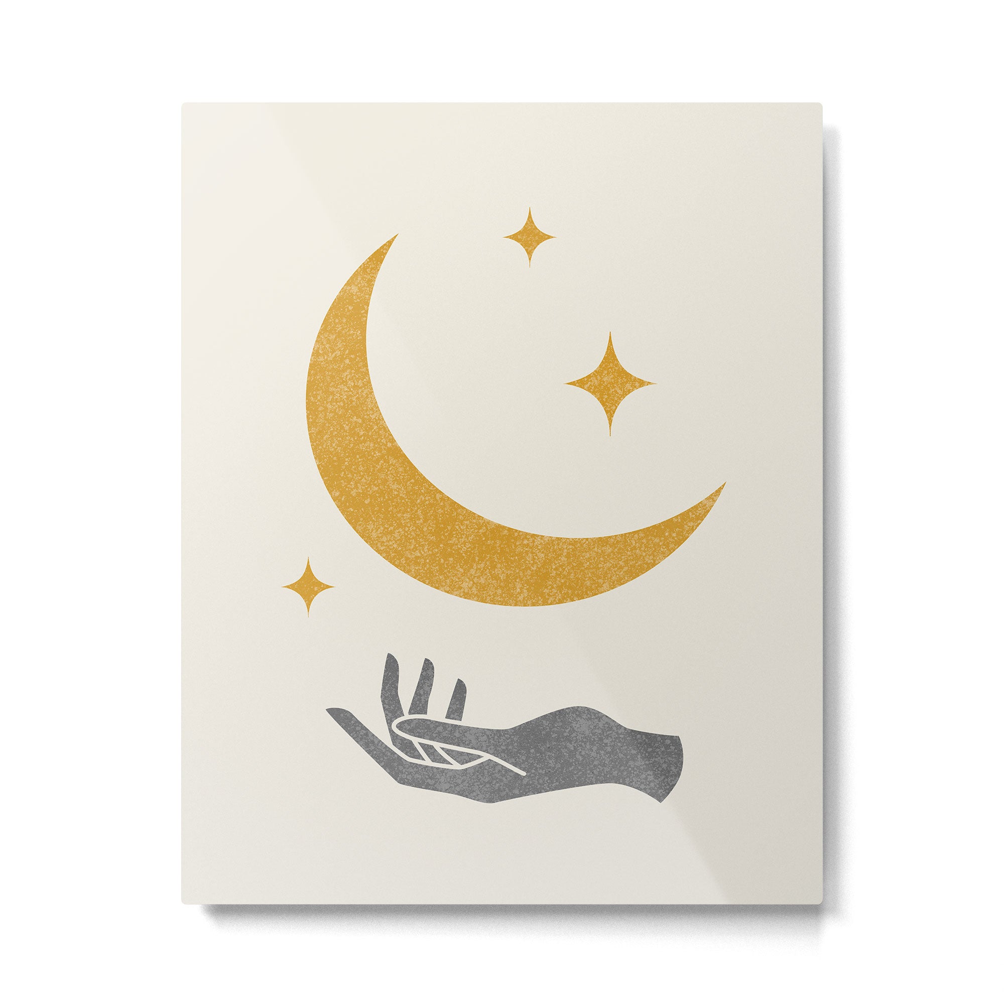 Moonlight Hand Metal Print Gallery Image 4