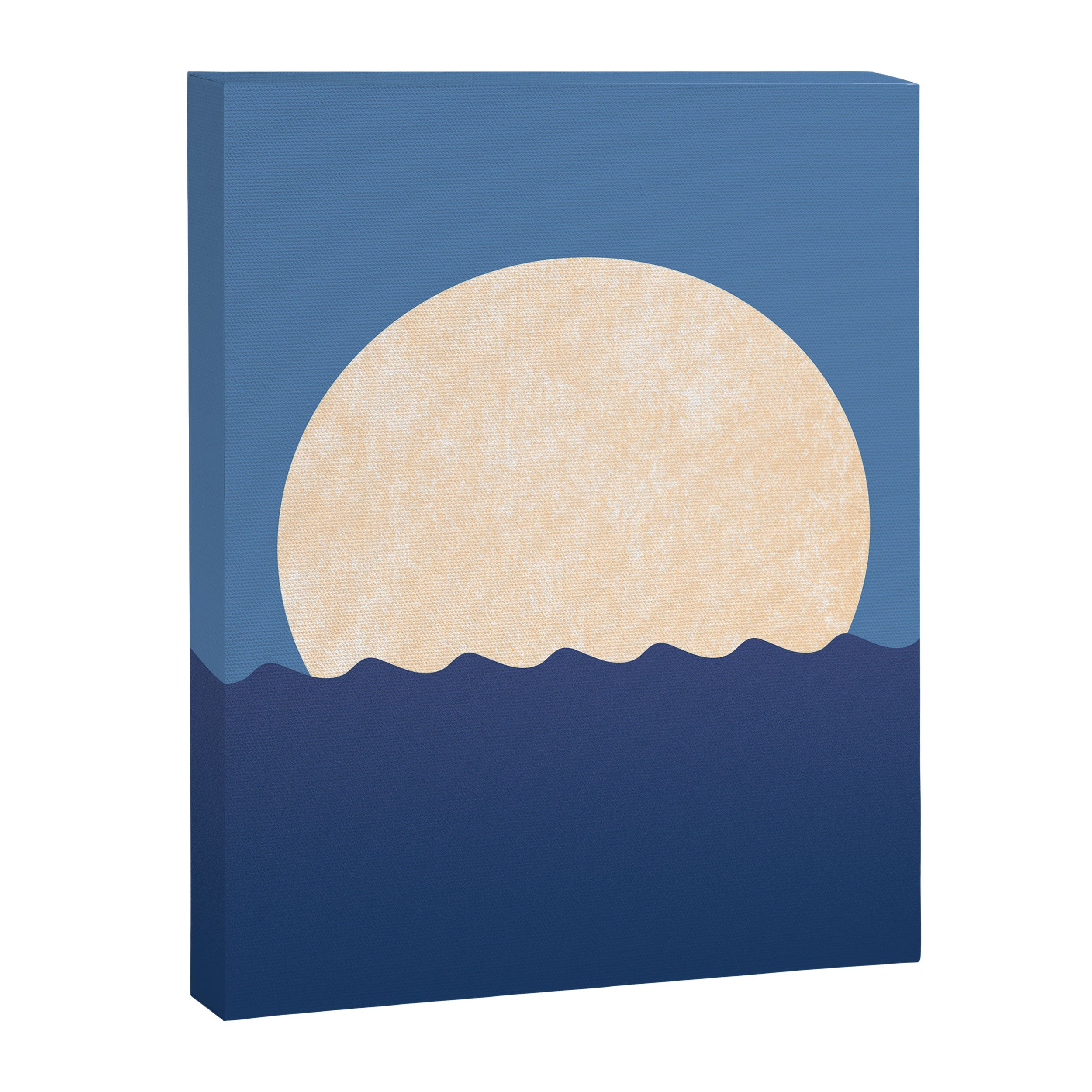 Moonrise Night Sky Canvas Print Gallery Image 3