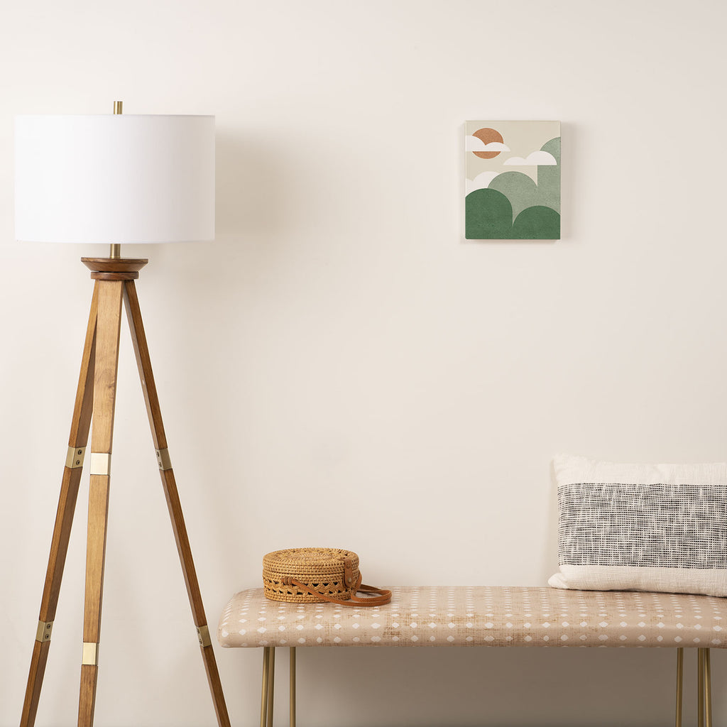 Mountains and Clouds Canvas Print Gallery Image 2