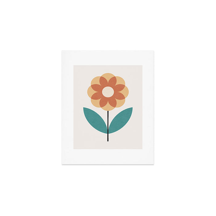 Retro Flower 2-1 Art Print Gallery Image 1