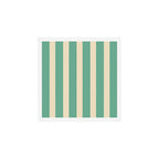 Simple Stripes Pattern - Light Green Art Print Gallery Image 1