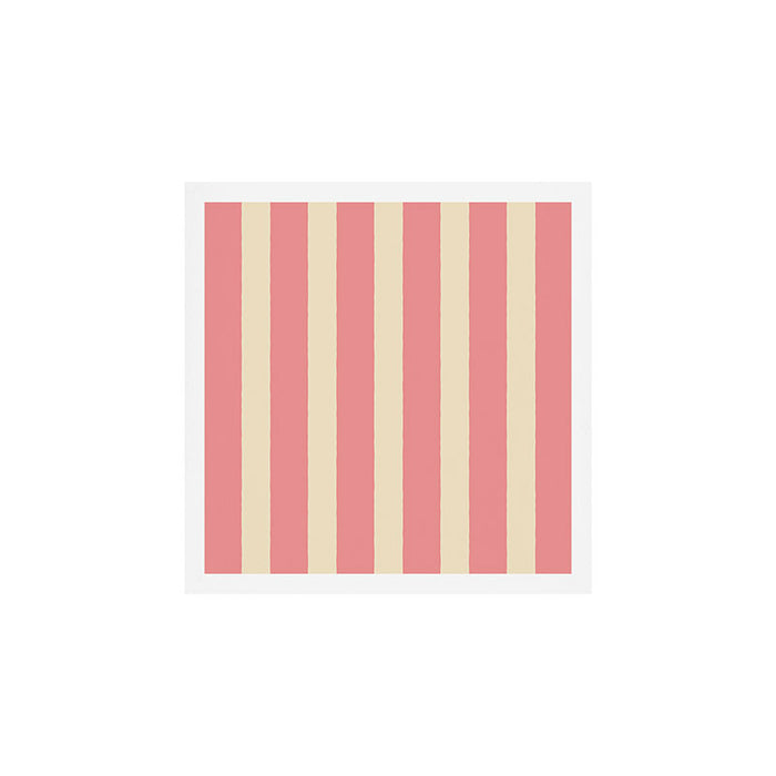 Simple Stripes Pattern - Pink  Art Print Gallery Image 1