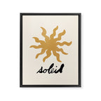 Soleil Framed Canvas Print Gallery Image 6