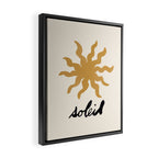Soleil Framed Canvas Print Gallery Image 2