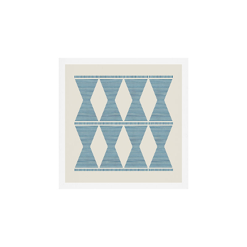Southwestern Boho - Blue Art Print Gallery Image 1