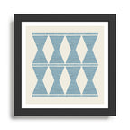 Southwestern Boho - Blue Framed Art Print Gallery Image 1