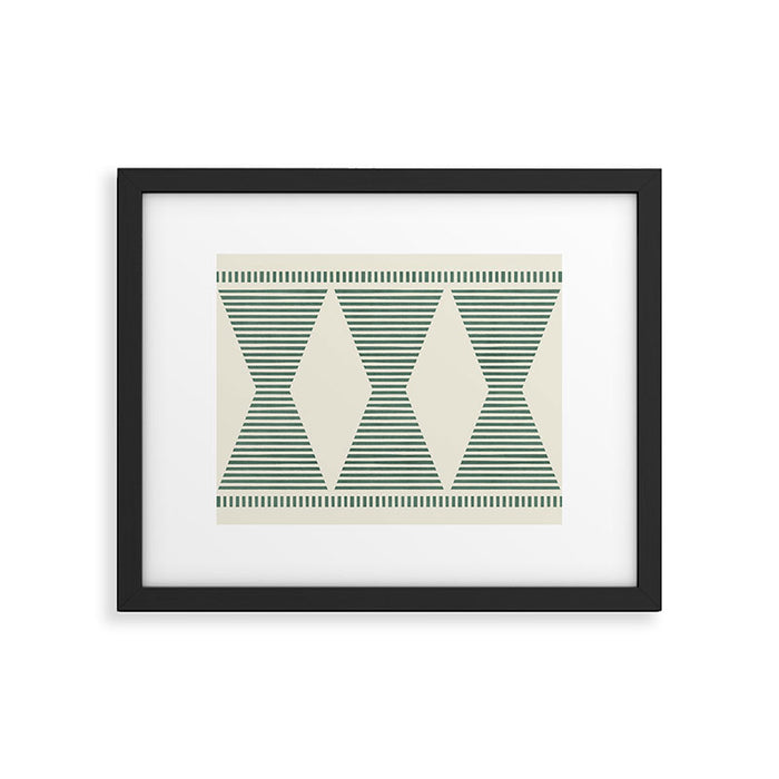 Southwestern Boho - Sage Green Framed Art Print Gallery Image 1