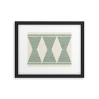 Southwestern Boho - Sage Green Framed Art Print Gallery Image 5