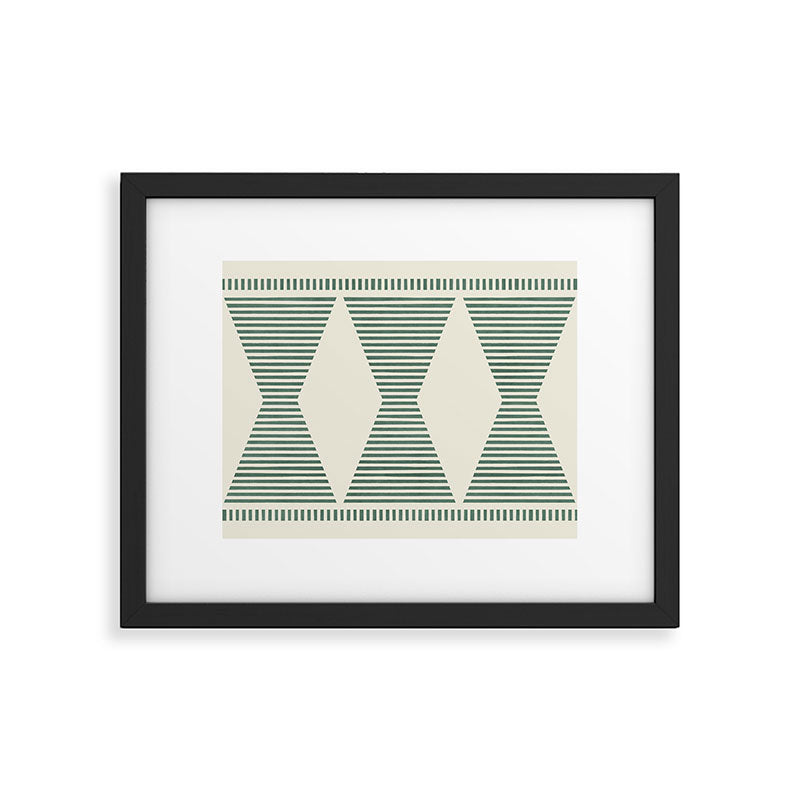 Southwestern Boho - Sage Green Framed Art Print Gallery Image 5
