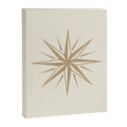 Starburst Retro 3 - Gold  Canvas Print Gallery Image 8