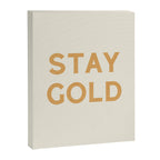 Stay Golden Canvas Print Gallery Image 6