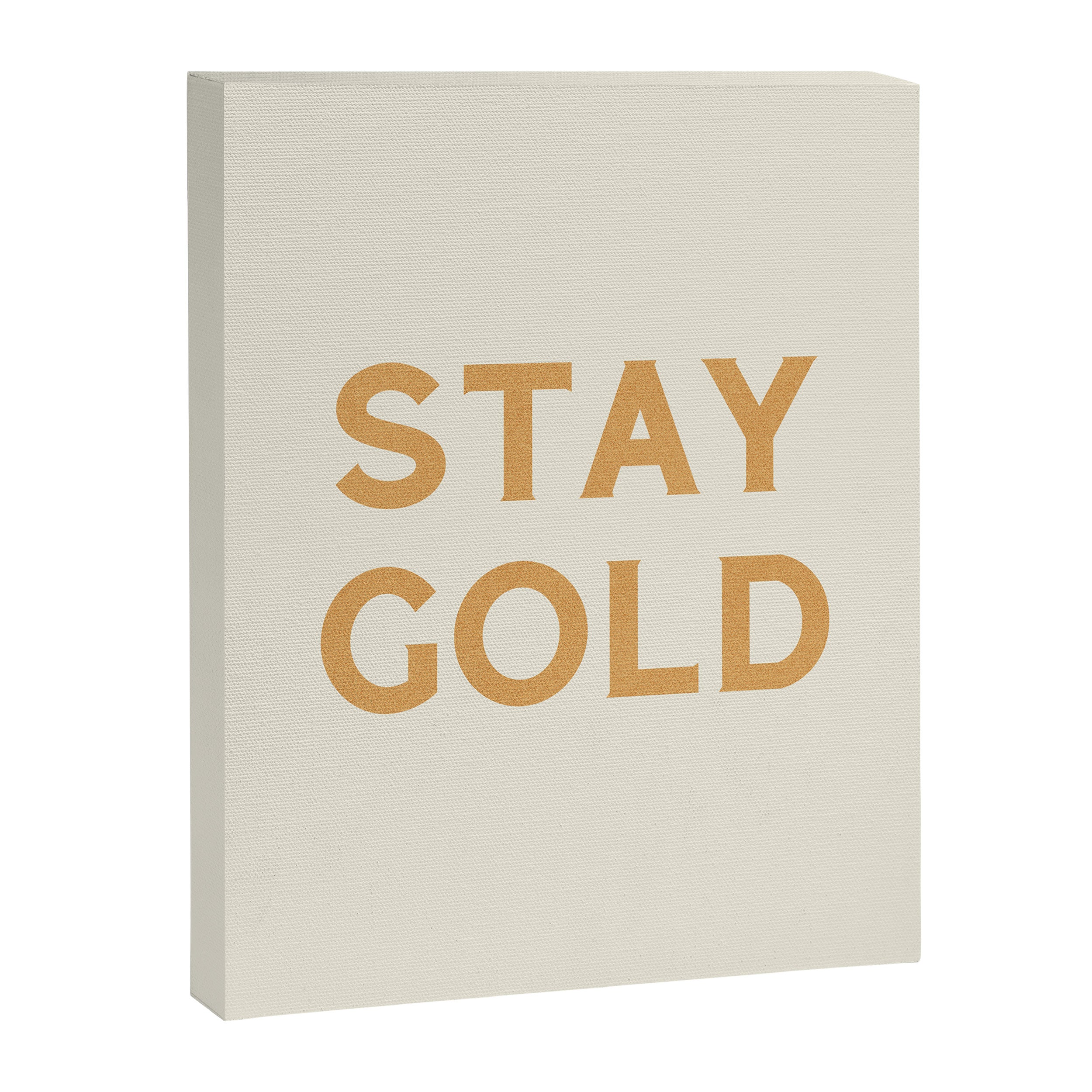 Stay Golden Canvas Print Gallery Image 6