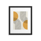 Sun Arch Double - Gold Framed Art Print Gallery Image 4