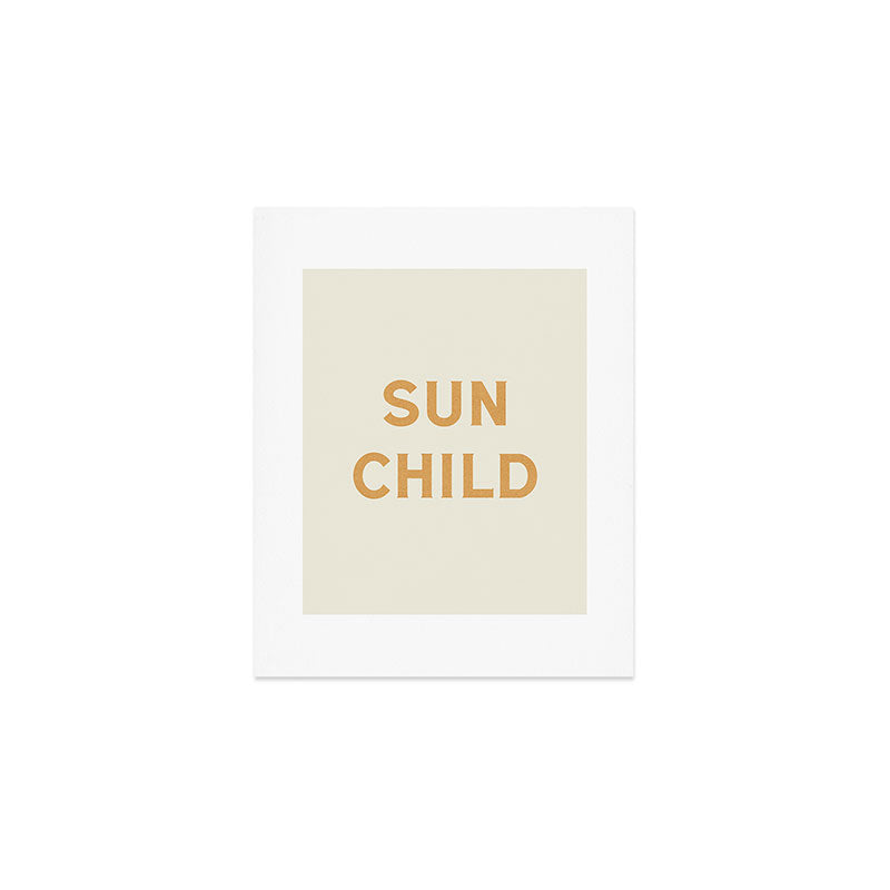 Sun child Art Print Gallery Image 1