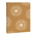 Sun Pattern - Amber Gold Canvas Print Gallery Image 6