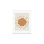 Sun Ray Mid-century Art Print Gallery Image 1