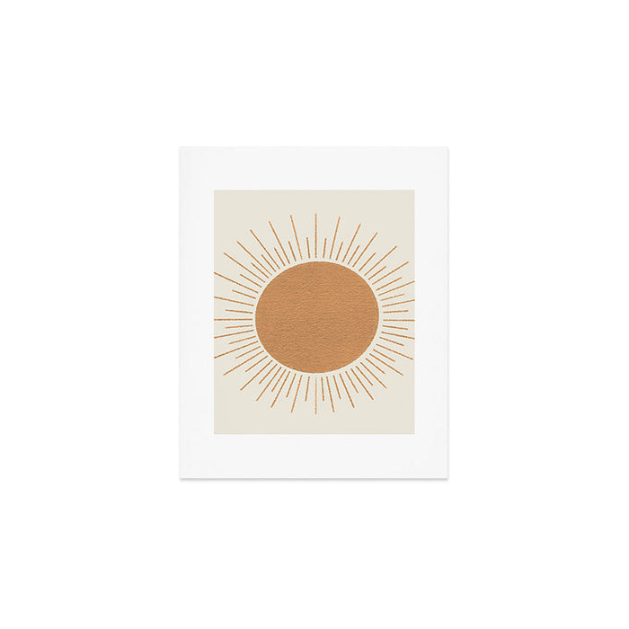 Sun Ray Mid-century Art Print Gallery Image 1