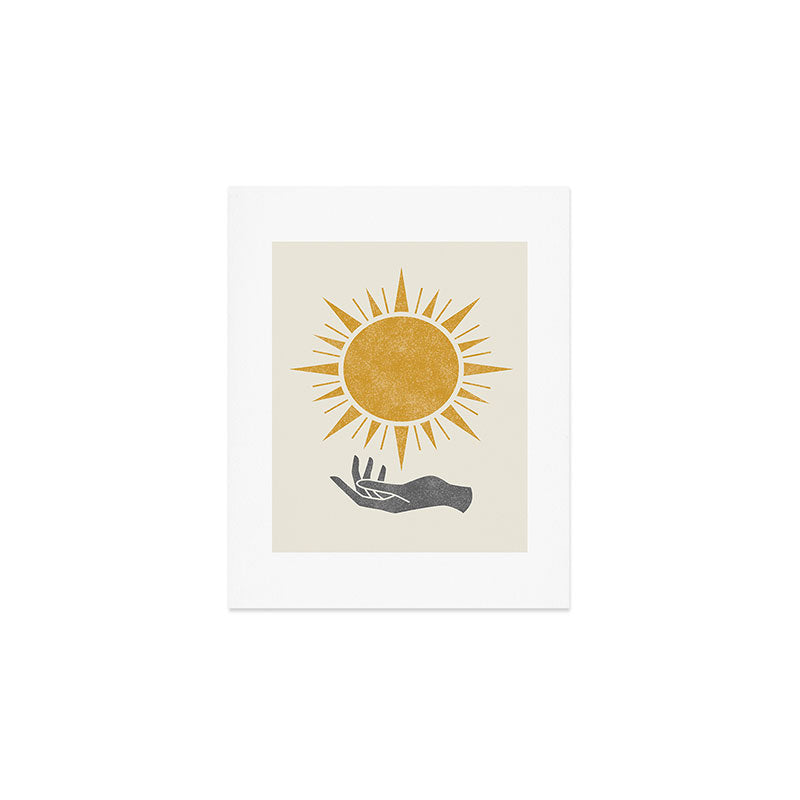 Sunburst Hand Art Print Gallery Image 1