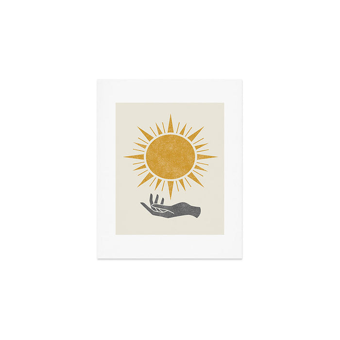 Sunburst Hand Art Print Gallery Image 1