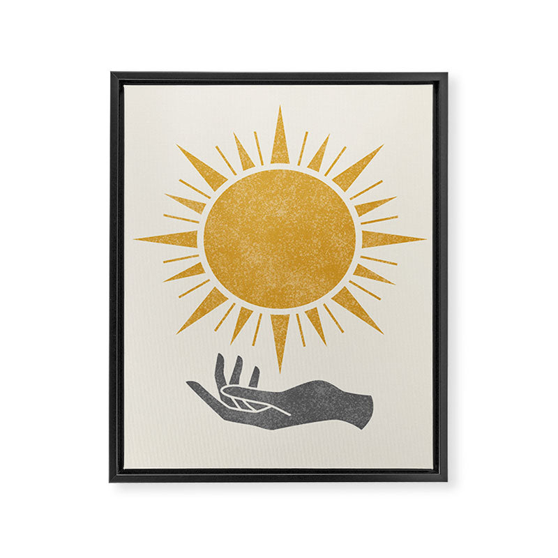 Sunburst Hand Framed Canvas Print Gallery Image 8