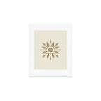 Sunburst Retro - Gold Art Print Gallery Image 1