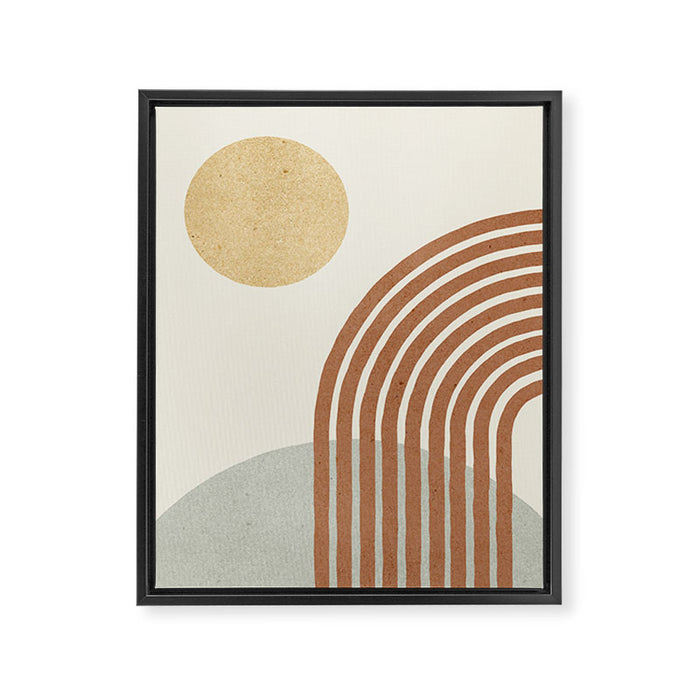 Sunny Hill Framed Canvas Print Gallery Image 1