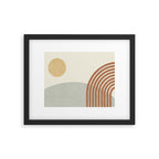 Sunny Hill - landscape Framed Art Print Gallery Image 5