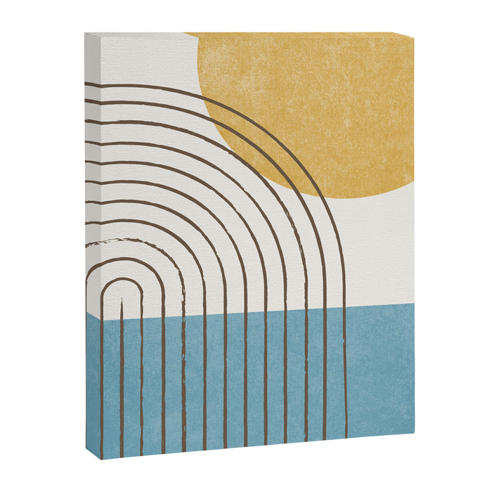 Sunny ocean Canvas Print Gallery Image 1