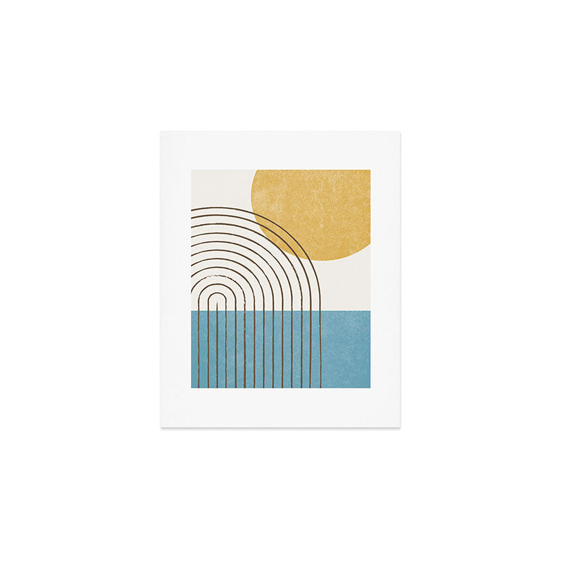 Sunny ocean Art Print Gallery Image 1