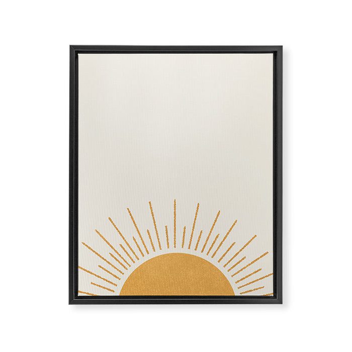 Sunshine Everywhere Framed Canvas Print Gallery Image 1