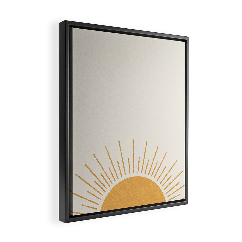 Sunshine Everywhere Framed Canvas Print Gallery Image 2