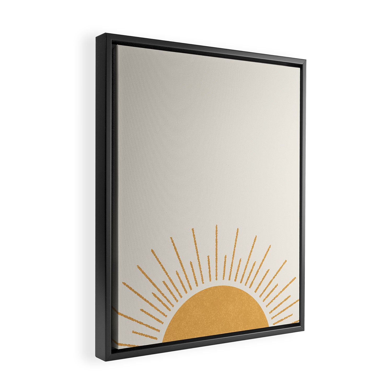 Sunshine Everywhere Framed Canvas Print Gallery Image 2