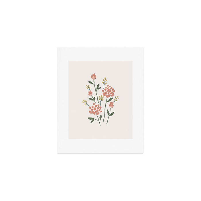 Wildflowers - Blush Art Print Gallery Image 1