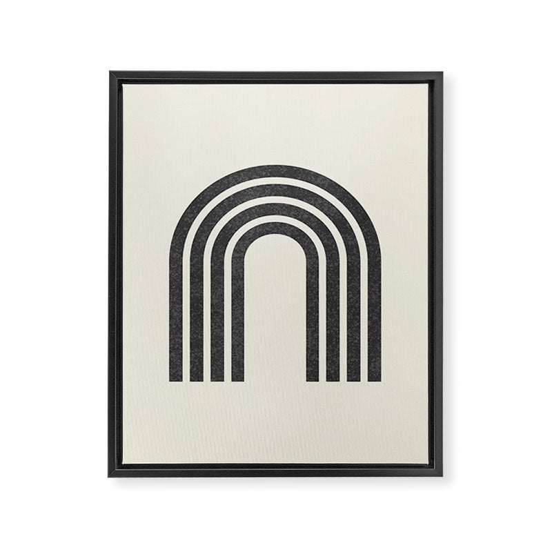Woodblock arch Framed Canvas Print Gallery Image 8