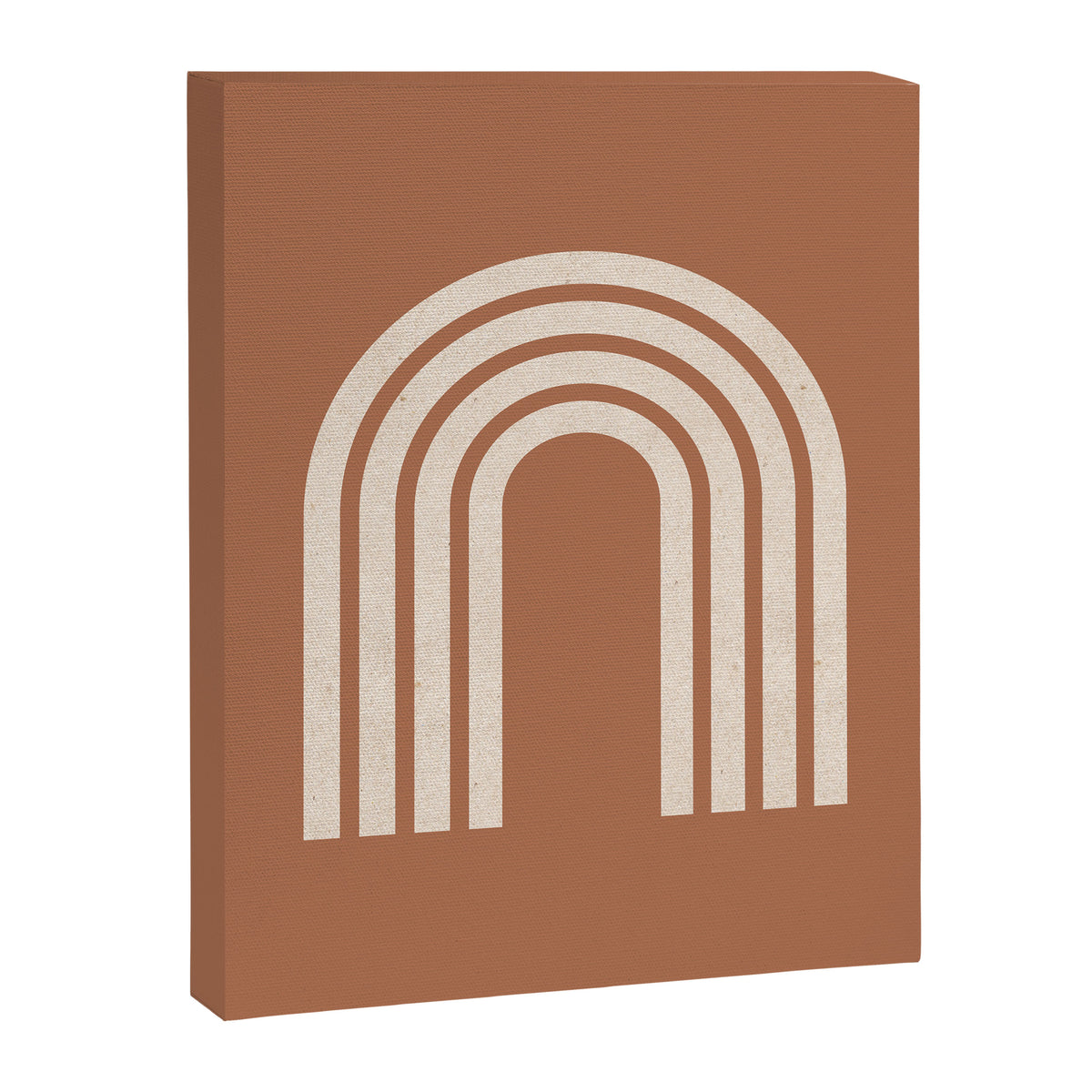 Woodblock arch terracotta Canvas Print Gallery Image 8