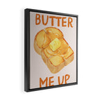 Butter Me Up Kitchen Print Framed Canvas Print Gallery Image 2
