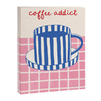 Coffee Addict Kitchen Print Canvas Print Gallery Image 6