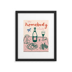 Homebody Club Print Framed Art Print Gallery Image 5