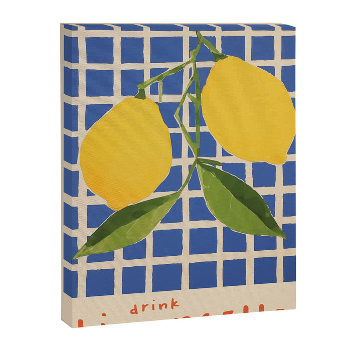 Limoncello Kitchen Print Canvas Print Gallery Image 1