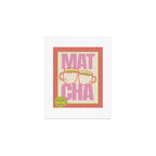 Matcha Latte Print Art Print Gallery Image 1