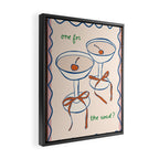 One for The Road Kitchen Print Framed Canvas Print Gallery Image 2