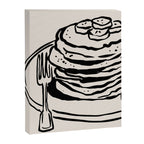Pancake Stack Neutral Kitchen Print Canvas Print Gallery Image 6