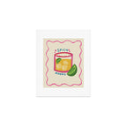 Spicy Margs Cocktail Print Art Print Gallery Image 1