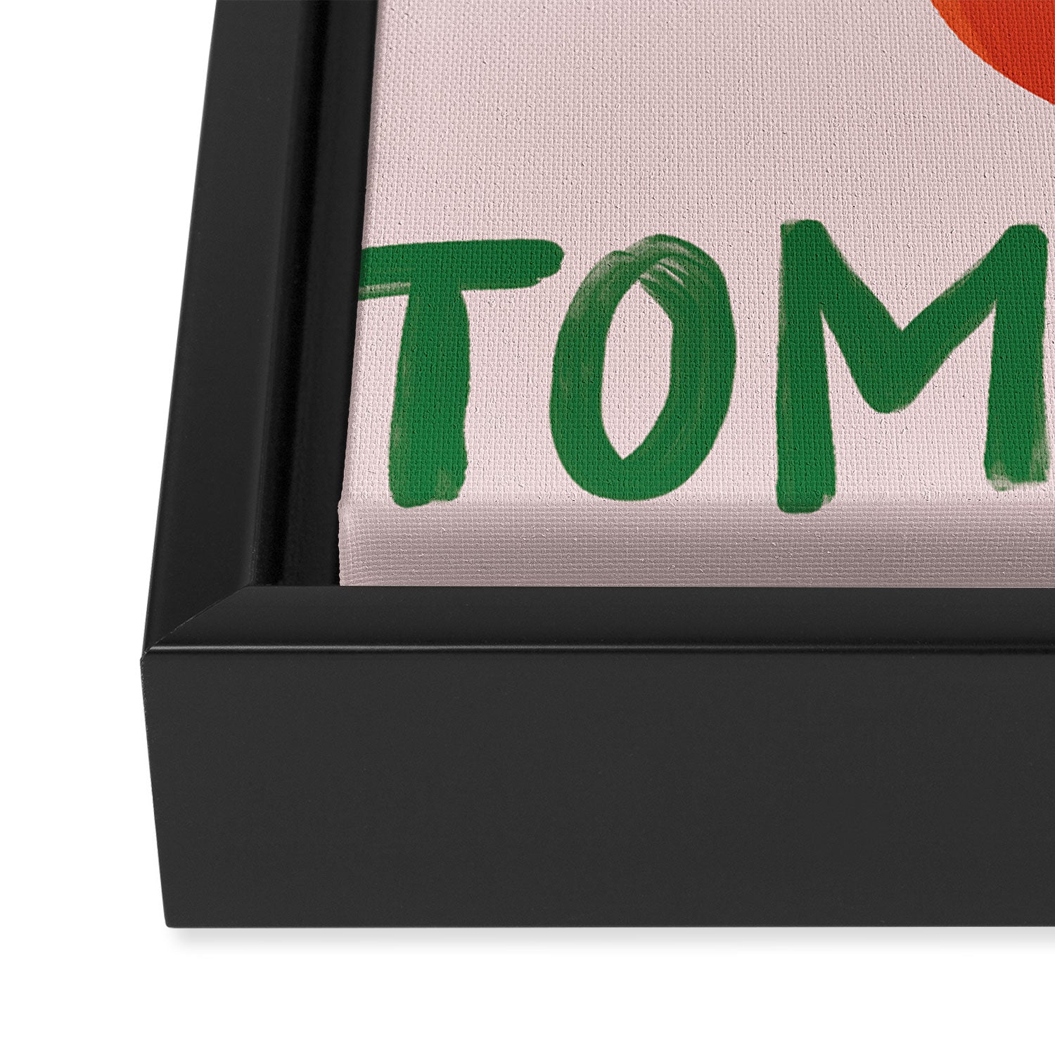 Tomayto Tomahto Kitchen Print Framed Canvas Print Gallery Image 3