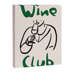 Wine Club Kitchen Print Canvas Print Gallery Image 6