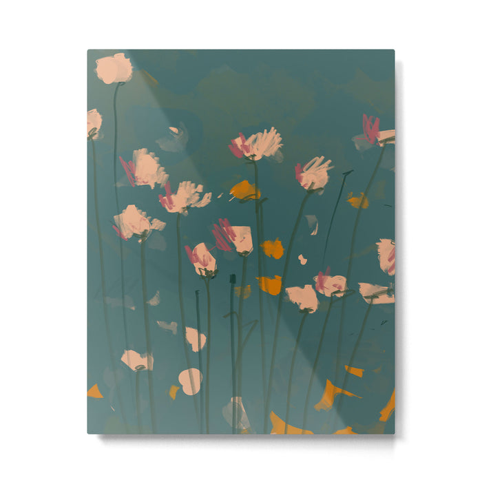 A Field Of Flowers Bloom Metal Print Gallery Image 1