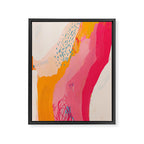 Abstract Line Shades Framed Canvas Print Gallery Image 8