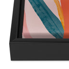 Abstract View 2 Framed Canvas Print Gallery Image 3