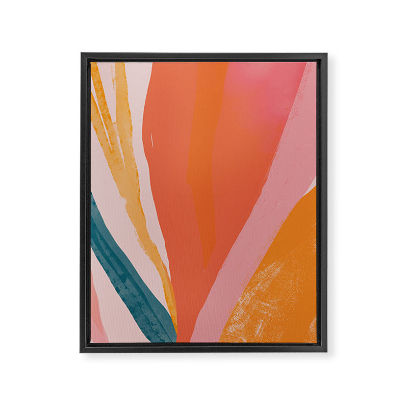 Abstract View 2 Framed Canvas Print Gallery Image 8
